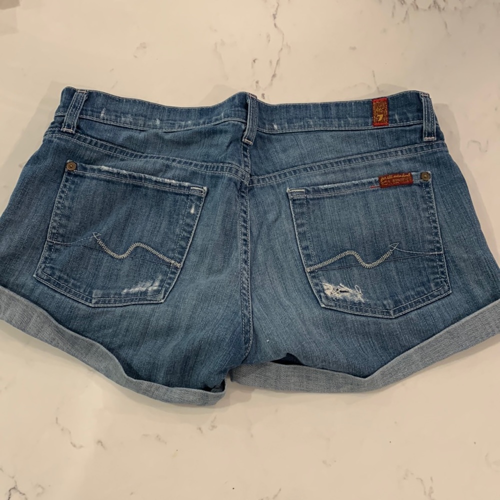 7 For All Mankind Jean shorts